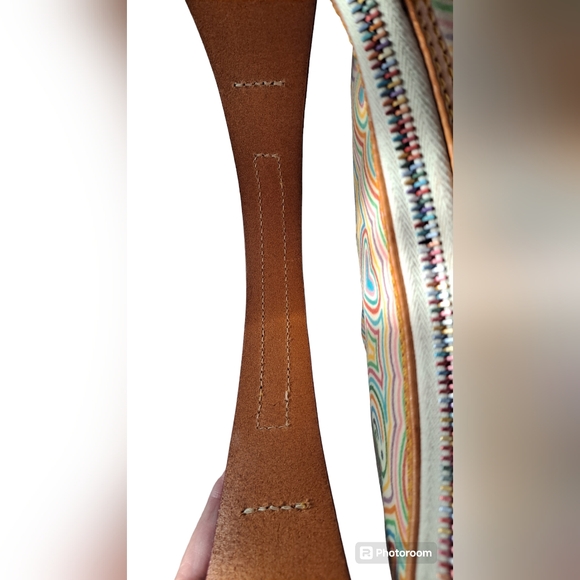 DOONEY & BOURKE LUCY PURSE RAINBOW SWIRLS - Picture 5 of 16